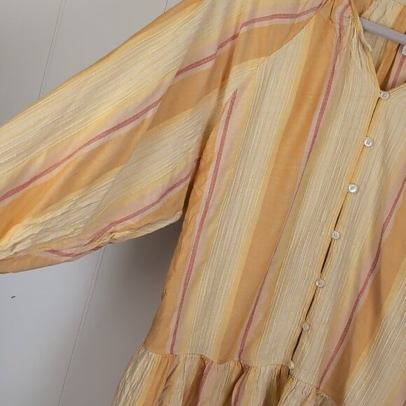 L*Space vida Striped Vacay dress Large - Picture 6 of 9